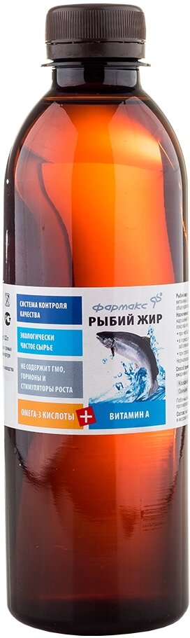 фото Витамины Фармакс Рыбий жир для животных
