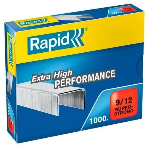 скобы rapid hd 73 8 гальванизированны 5000 штук Скобы Rapid HD, 9/12, гальванизированные, 1000 штук