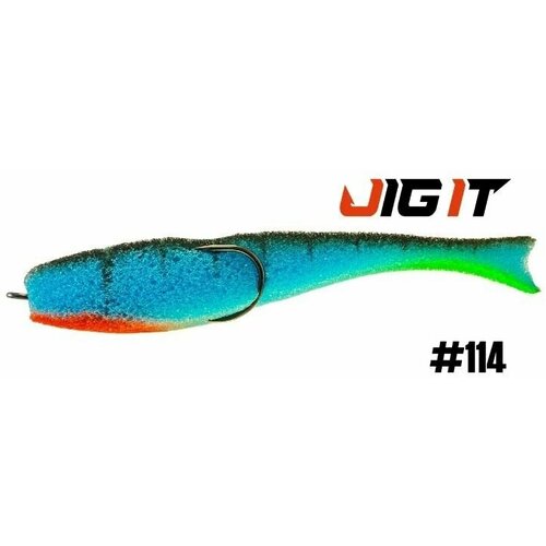 Поролоновая Рыбка Незацепляйка Jig It Пакет 4 шт 110 мм Цвет 114 396₽