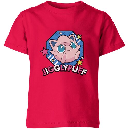 Футболка Us Basic, размер 14, розовый набор pokemon футболка jigglypuff sing женская белая l стикерпак pika 2