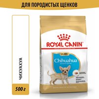 Корм для собак Royal Canin Chihuahua Puppy (Чихуахуа Паппи) сухой для щенков породы Чихуахуа до 8 месяцев, 0,5 кг