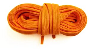 Шнурки LENKO оранжевые плоские 100 см