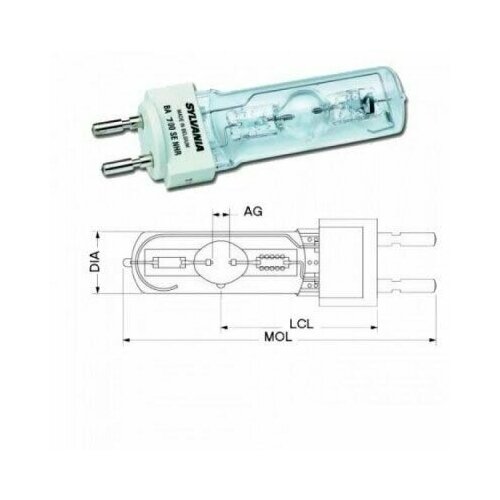 Sylvania BA700SE NHR(MSR700/2) Лампа газоразрядная