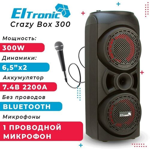 Акустическая система Eltronic 20-63 Crazy Box