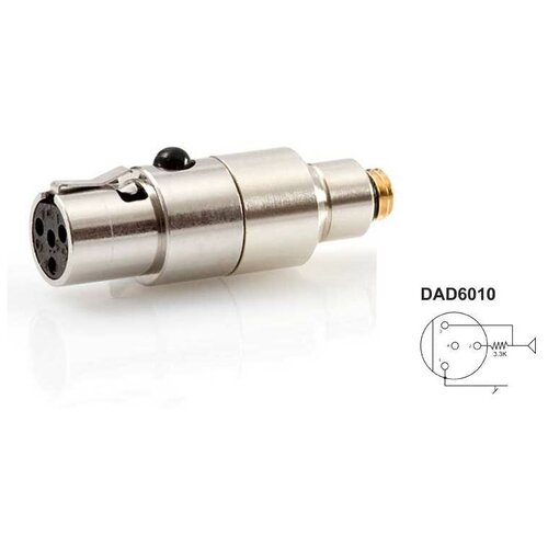 DPA DAD6010 переходник c MicroDot на Shure USCSLXULXGLXDULXDQLXD Axient Digital TOA WM4300 1547400₽