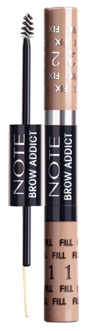 Гель-тинт для бровей Note Brow Addict Tint & Shaping Gel т.01 10 мл