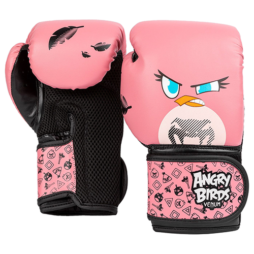 фото Детские боксерские перчатки venum angry birds yellow (4 унции)