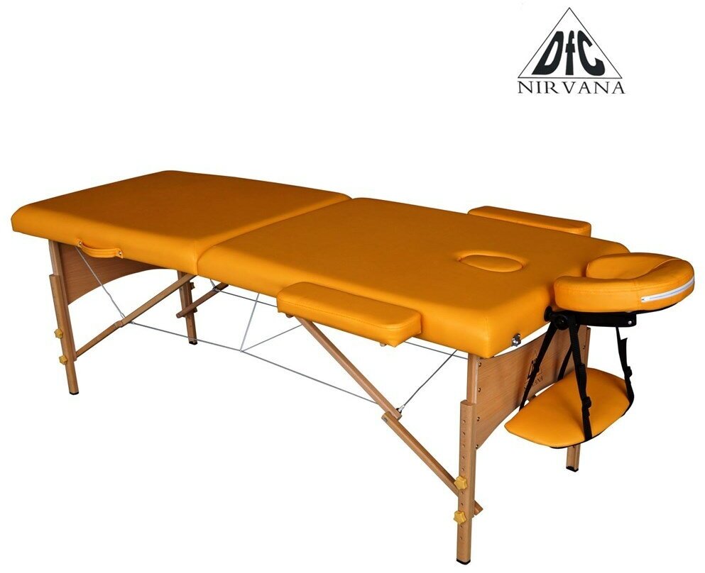 DFC NIRVANA Relax (4 см.) массажный стол Mustard