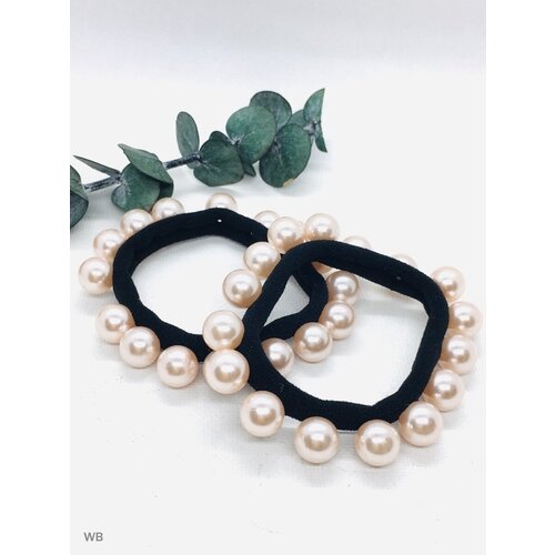 Стильные резинки для волос с жемчужным блеском 485₽