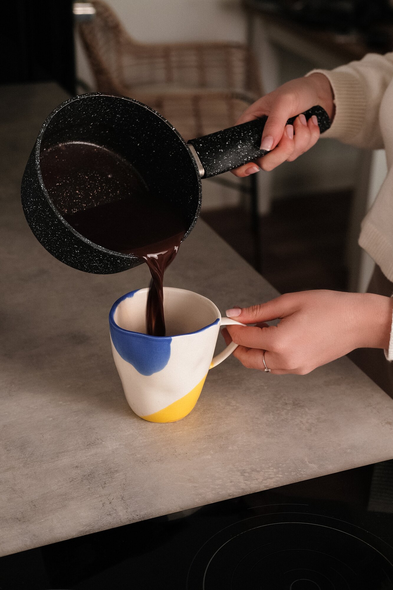 Какао порошок алкализованный с бананом без сахара BIKKI 180гр, горячий шоколад с суперфудами - фотография № 12