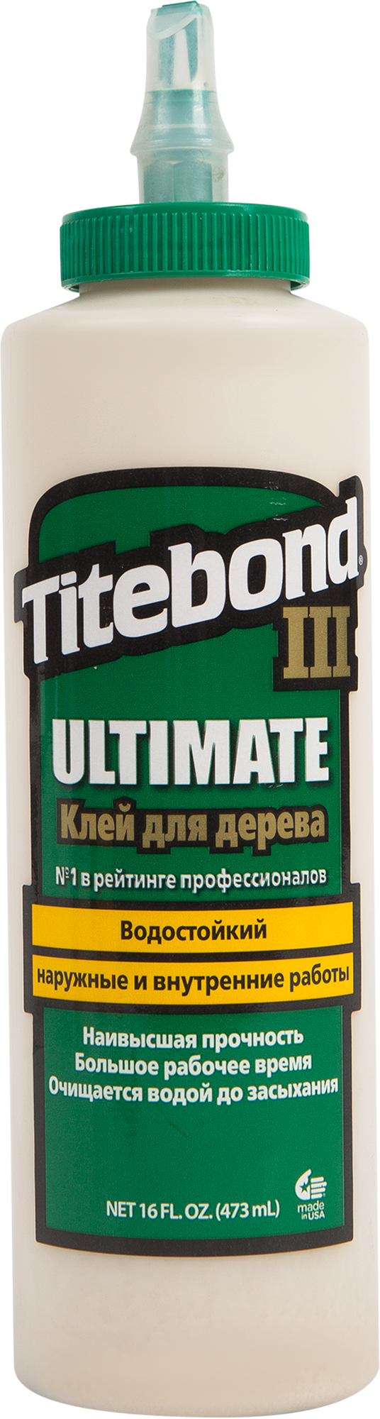 Клей Titebond III «Ulimate Wood Glue» влагостойкий цвет кремовый 473 мл - фотография № 4