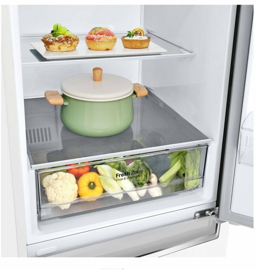 Холодильник LG , двухкамерный, графит - фото №14