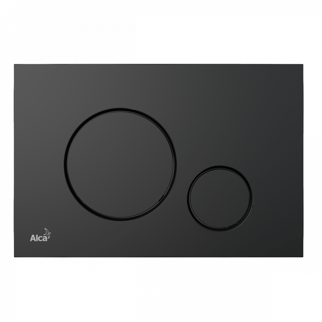 Кнопка для инсталляции ALCAPLAST M678 черный матовый
