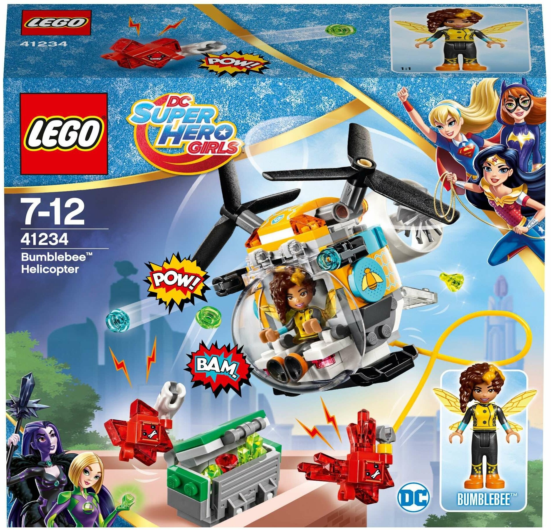 LEGO DC Super Hero Girls Вертолёт Бамблби™ - фото №15