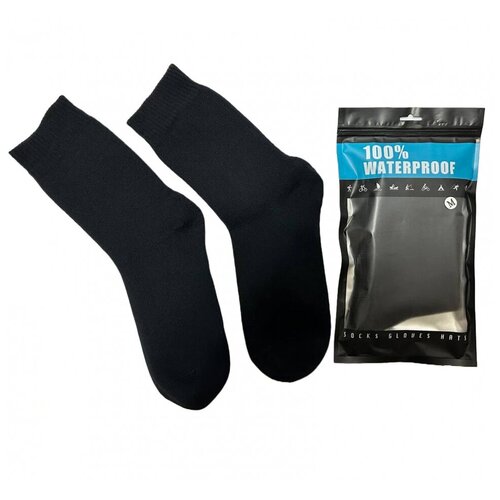 Носки , размер 47-49, черный носки thorlos размер 47 49 черный