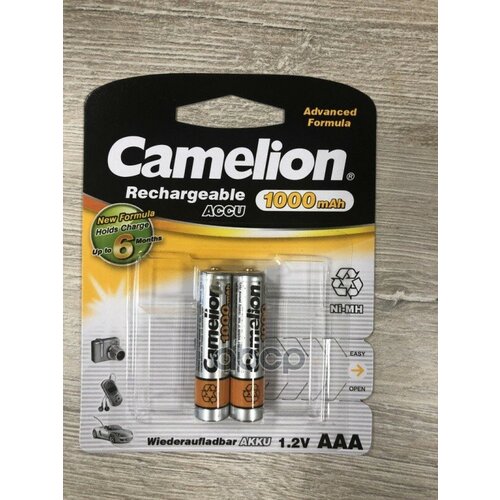 Батарейка Ni-Mh Camelion Rechargeable Aaa 1,2V Упаковка 2 Шт. 6182 Camelion арт. 6182