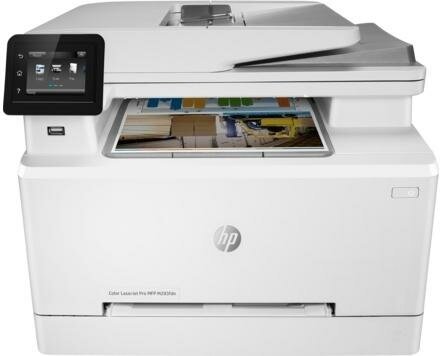 МФУ лазерный HP Color LaserJet Pro M283fdn белый/серый (7KW74A#B19)