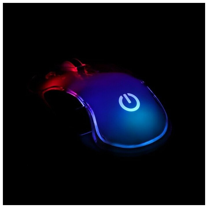 Мышь оптич Perfeo CHAMELEON 8 кн USB GAME DESIGN 6 цв RGB подсветка 1000-12800 DPI