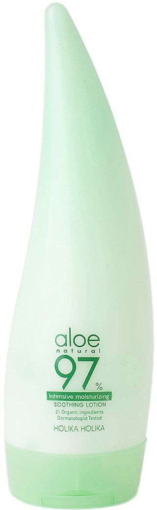 HOLIKA HOLIKA Лосьон для лица и тела смягчающий Aloe 97% Soothing Lotion Intensive Moisturizing, 240 мл