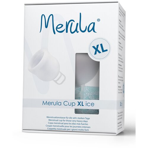 менструальная чаша merula прозрачная xl Менструальная чаша Merula прозрачная XL