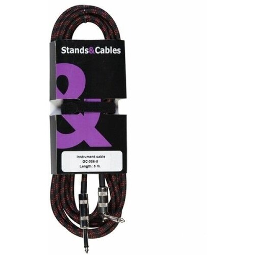 Stands&Cables GC-056-5 Инструментальный кабель Jack-Jack, 5м