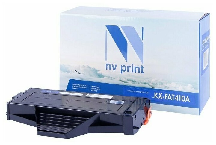 Картридж NV Print KX-FAT410A для принтеров Panasonic KX-MB1500/ MB1520/ MB1530/ MB1536, 2500 страниц