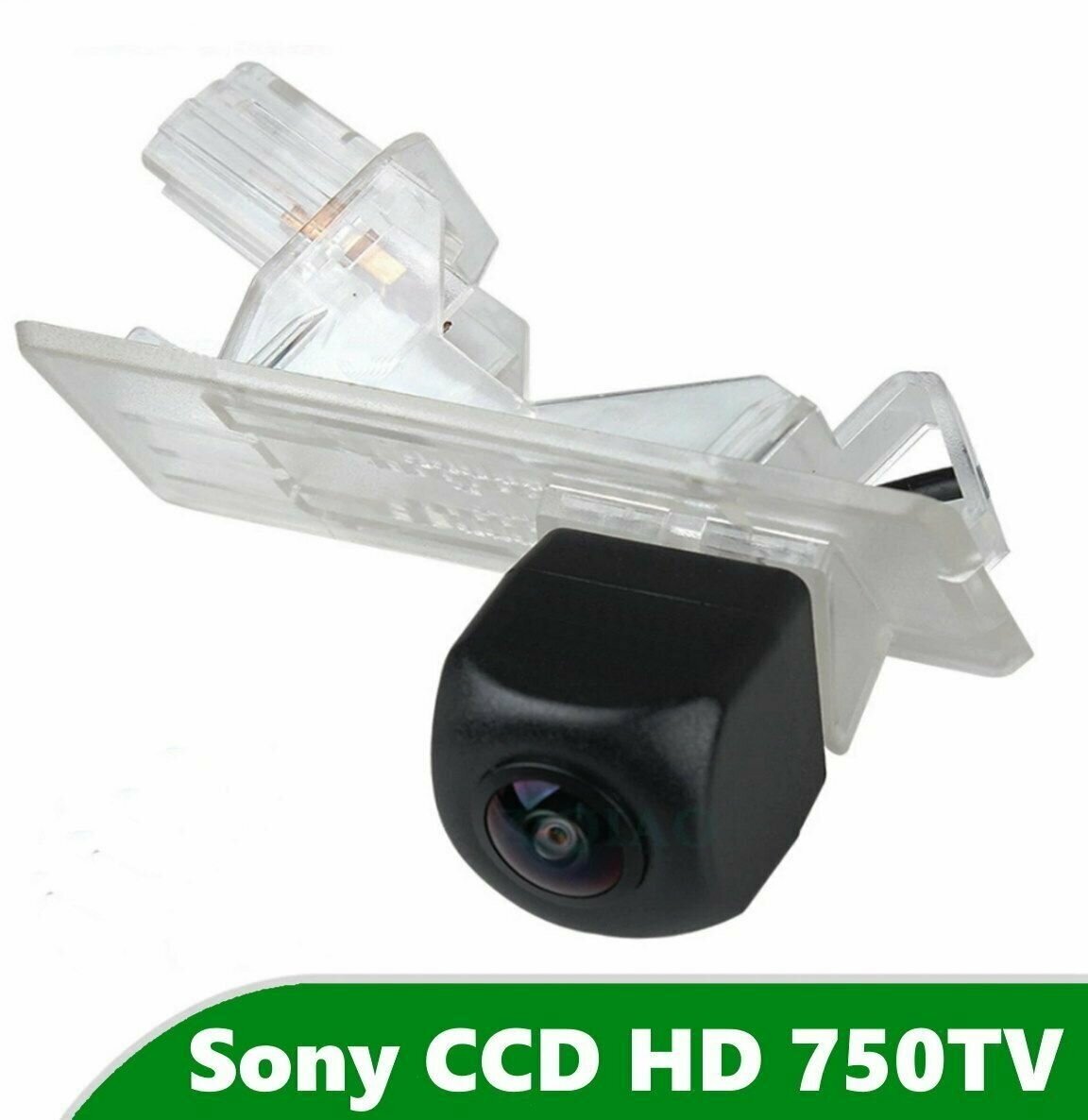 Камера заднего вида CCD HD для Renault Kaptur I (2016 -2022)
