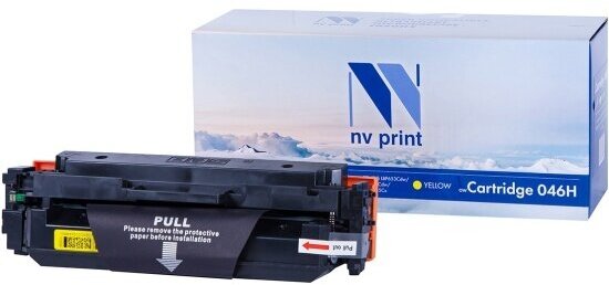 Тонер-картридж NV Print NV-046H Yellow для Canon i-SENSYS LBP653Cdw/LBP654Cx/MF732Cdw/MF734Cdw/MF735Cx (5000k)