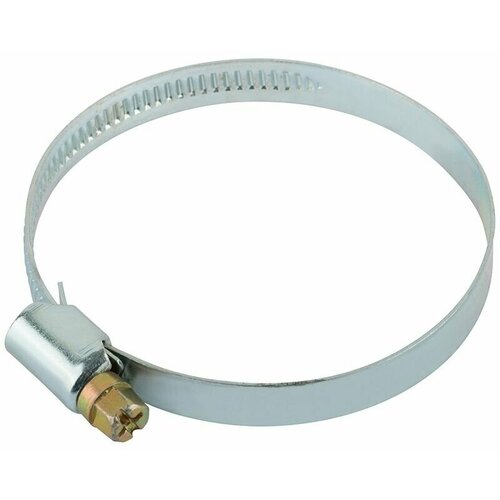 Хомут обжимной Упак 4 шт накатной оцинкованная сталь 50-70 мм арт 64371М 289₽