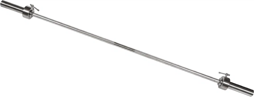 Гриф прямой MB Barbell MB-BarM50-1800L 17 кг серебристый