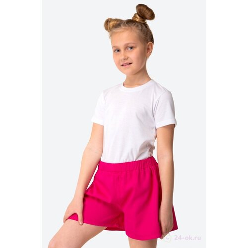 фото Шорты bonito kids, размер 140, фуксия