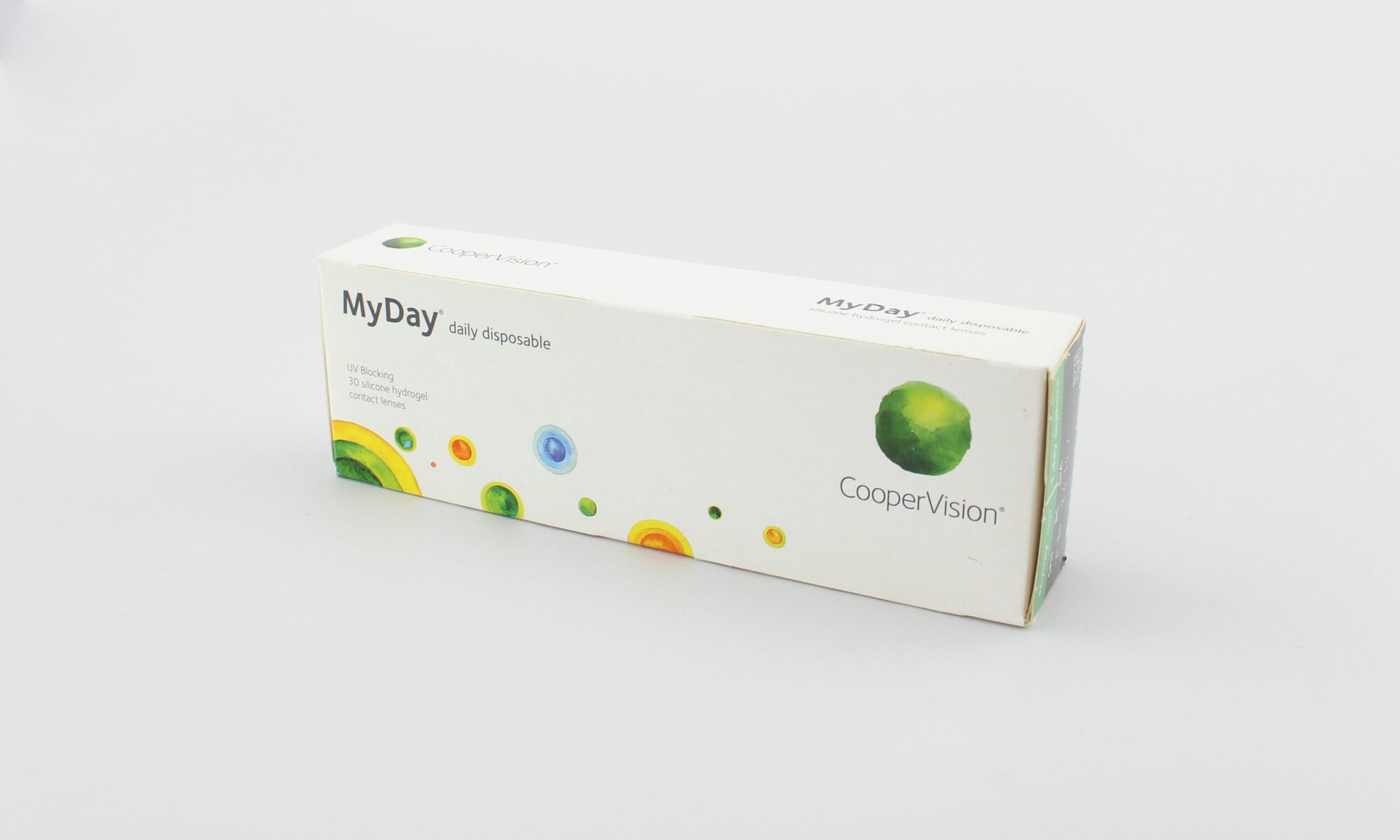 Контактные линзы CooperVision MyDay daily disposable, 30 шт, R 8,4, D -1,75