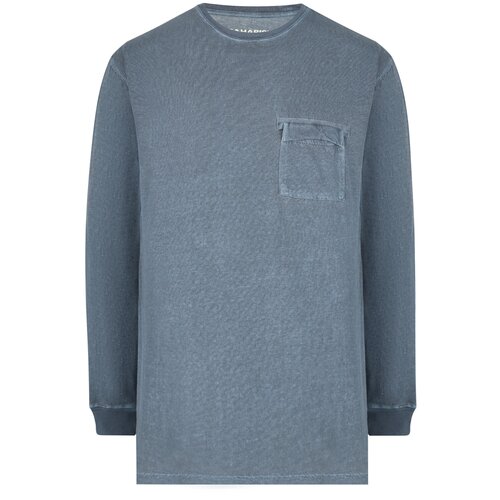 фото Лонгслив maharishi синий