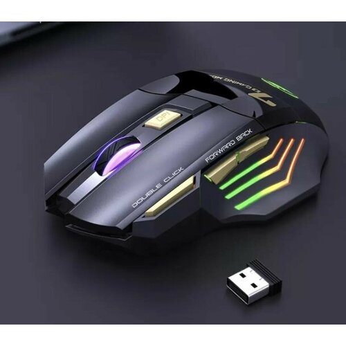 Беспроводная игровая мышь iMICE GW X7 3200DPI RGB бесшумная 99100₽