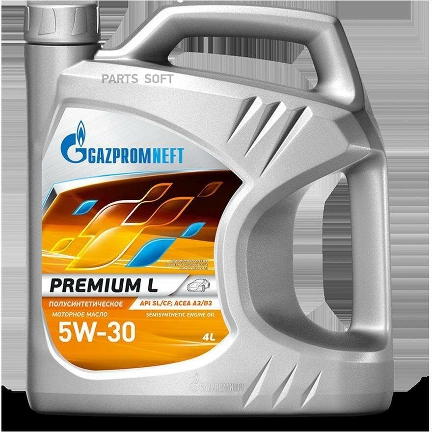 GAZPROMNEFT 2389907290 Масло Gazpromneft 5W30 Premium L API SL/CF ACEA A3/B3 4л п/с