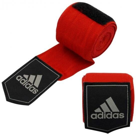 Бинт эластичный Mexican Style Boxing Crepe Bandage красный (длина 3.5 м) adiBP032