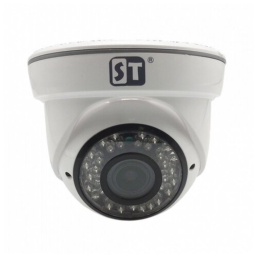 Купольная IP-камера Space Technology ST-S2544 Light POE Белый 28-12mm 461000₽