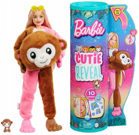 Barbie Cutie Reveal Chelsea Dschungel Serie - Tukan