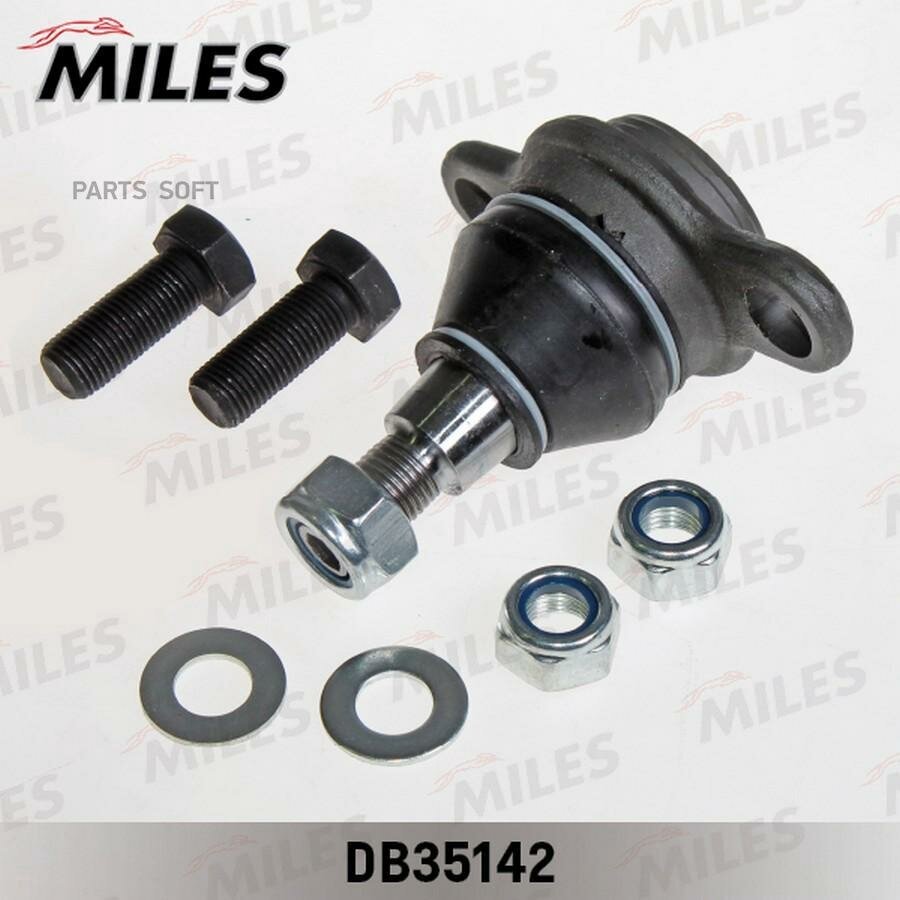 MILES DB35142 Опора шаровая передняя нижняя (с крепежом) VW T5 03- (TRW JBJ749) DB35142