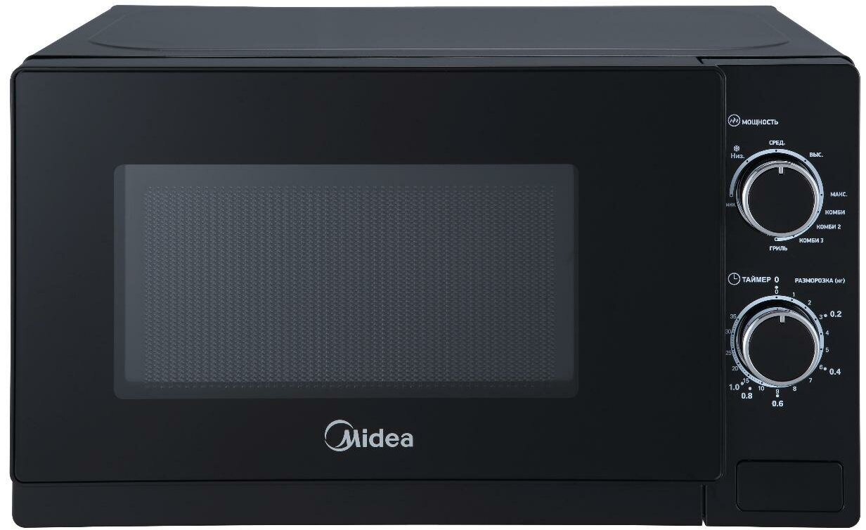 Микроволновая печь с грилем Midea MG720C4E-B - фотография № 2