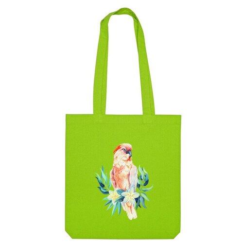 фото Сумка шоппер us basic, зеленый