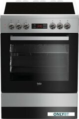 Электрическая плита Beko FSM 67320 GSS, серебристый