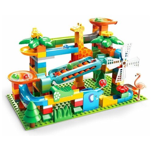 Конструктор блочный для малышей с крупными деталями / совместим с лего дупло 171 деталь