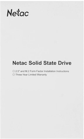 Внутренний SSD-накопитель Netac N535N 256GB M2 2280, SATA-III, 3D TLC, Черный NT01N535N-256G-N8X - фото №9