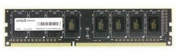 Модуль памяти AMD black DDR3 - 8Гб 1600, DIMM, OEM - фото №8