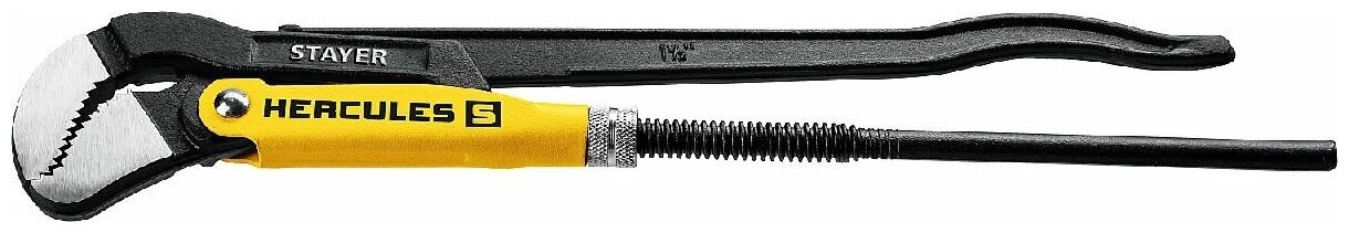 Трубный ключ с изогнутыми губками STAYER HERCULES-S №2 1.5 440 мм (27311-2_z01)
