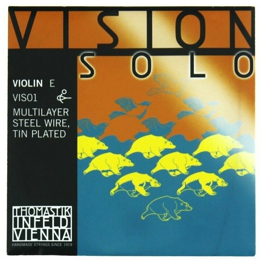 Струна E для скрипки 4/4 THOMASTIK Vision Solo VIS01.