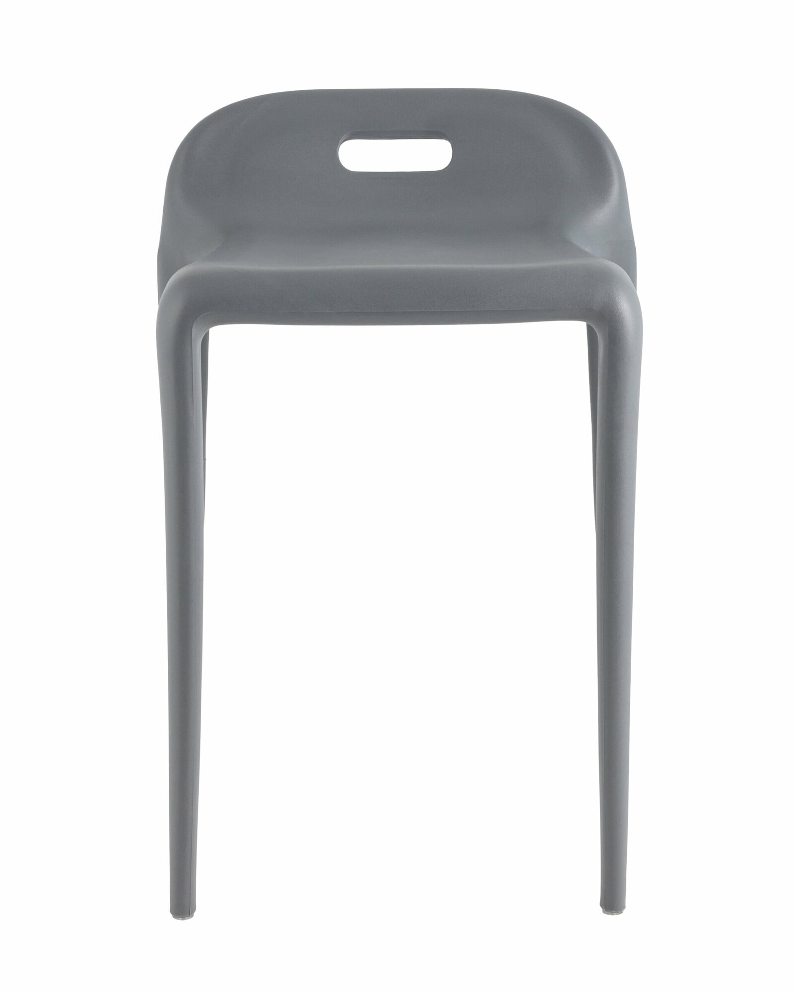 Изображение Табурет Sletten, износостойкий пластик, нагрузка до 110кг, серый