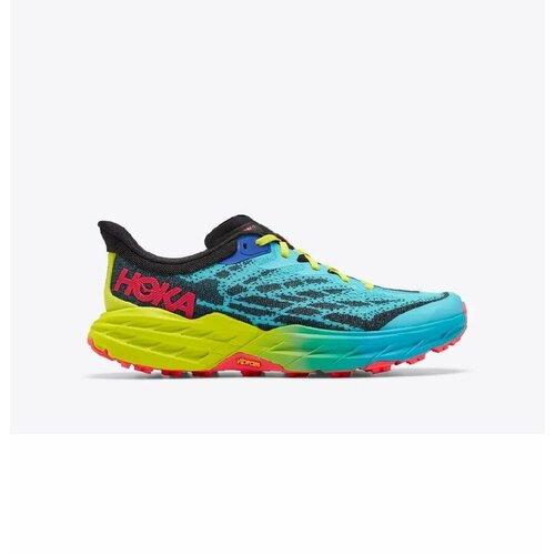 фото Кроссовки hoka speedgoat 5 wide (1123159), летние, беговые, размер 10.5 usa; 10 uk; 44 2/3 eur; 28.5 см (примерно на российский 43*), голубой, розовый