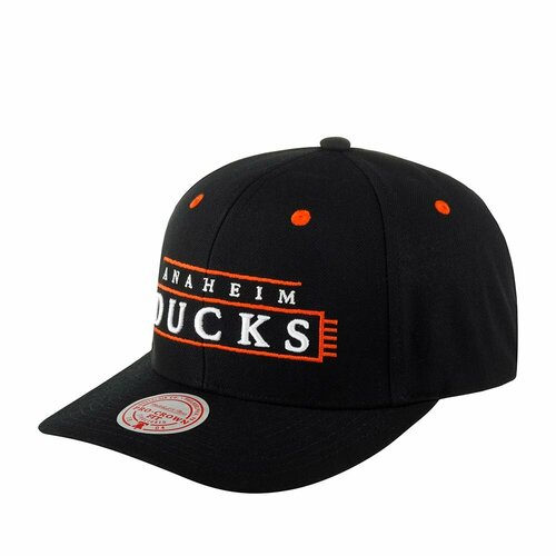 фото Бейсболка mitchell & ness, размер onesize, черный